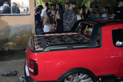 Fiscalização encerra festa com 350 pessoas em Aparecida de Goiânia