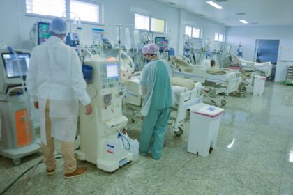 Em Aparecida, 76% dos internados em UTI com covid-19 estão com vacinação em atraso