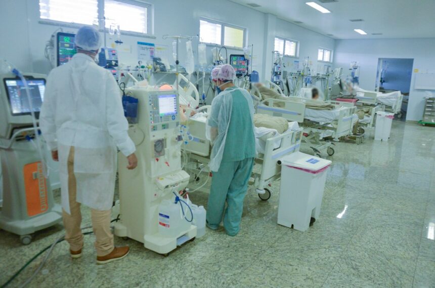 Em Aparecida, 76% dos internados em UTI com covid-19 estão com vacinação em atraso