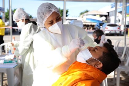 Aparecida mantém testagem para diagnóstico de covid-19 em 36 postos