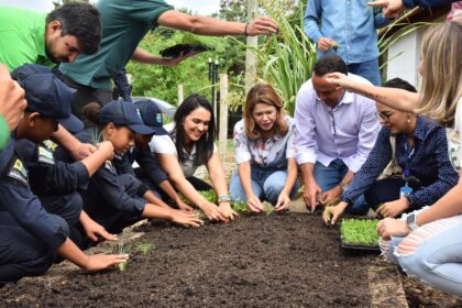Aparecida celebra o Dia Mundial da Água com plantio de mudas no Viveiro Cerrado