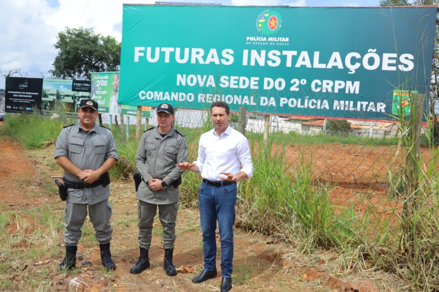 Prefeito Leandro Vilela visita 2º Comando Regional da PM e anuncia reativação do GGIM