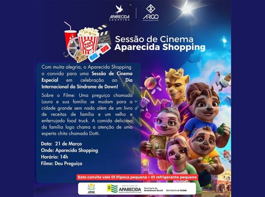 Prefeitura de Aparecida realiza eventos em homenagem ao Dia Internacional da Síndrome de Down