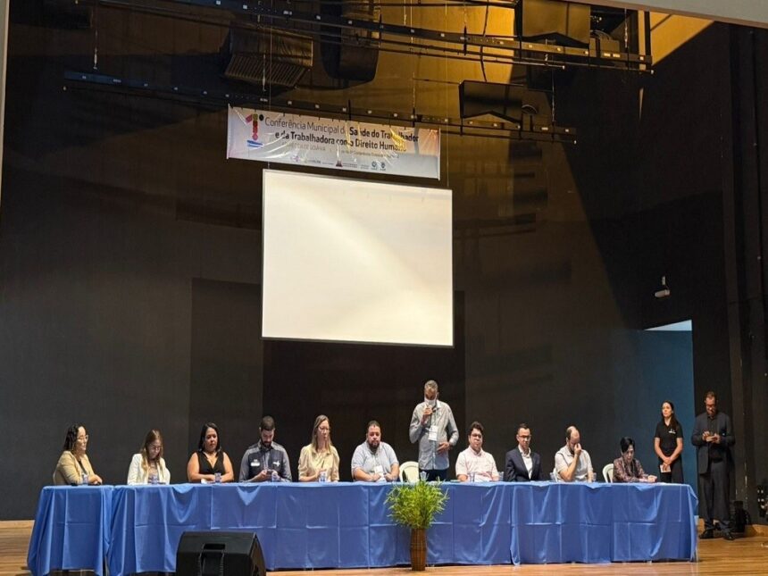 Aparecida de Goiânia realiza 1ª Conferência Municipal de Saúde do Trabalhador e da Trabalhadora