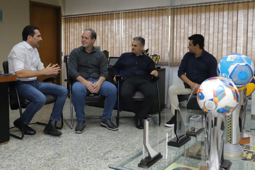 Prefeito Leandro Vilela fortalece parceria com Goiás para investimentos no esporte