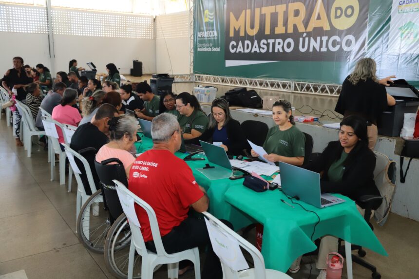Prefeitura de Aparecida intensifica atendimentos do CadÚnico com expectativa de alcançar 3 mil famílias