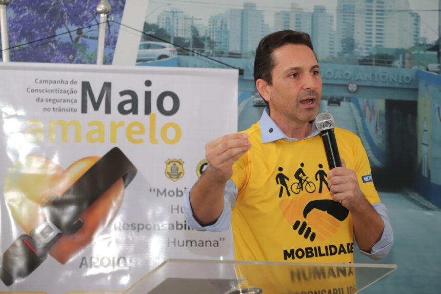 Prefeitura de Aparecida lança campanha Maio Amarelo 2025 para valorização da vida