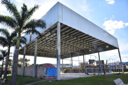 Prefeitura de Aparecida avança na reforma das Praças CEU das Artes