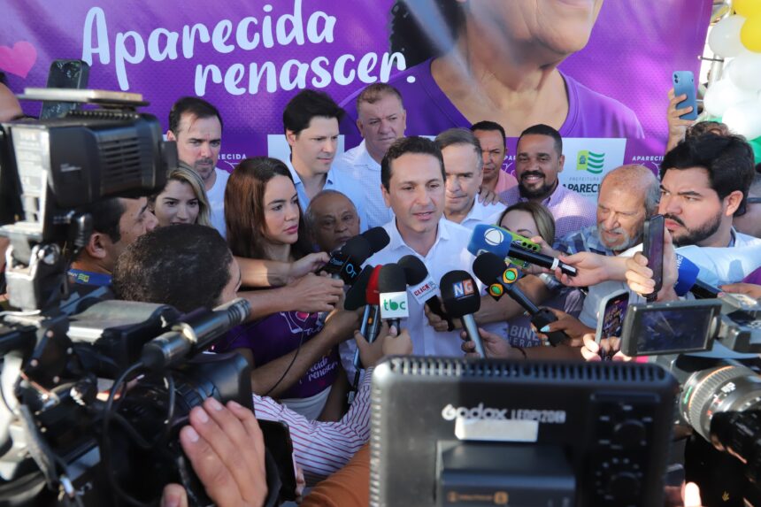 Vilela anuncia R$ 150 milhões em obras no aniversário de 103 anos de Aparecida