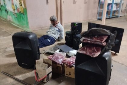 GCM prende suspeito dentro de escola em Aparecida de Goiânia