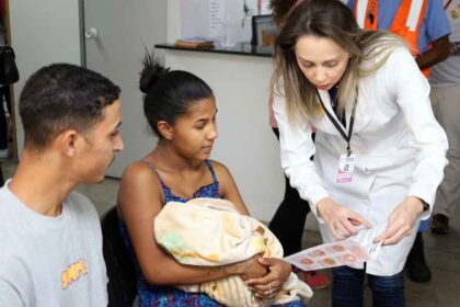 Maternidade Municipal de Aparecida promove campanha de aleitamento materno