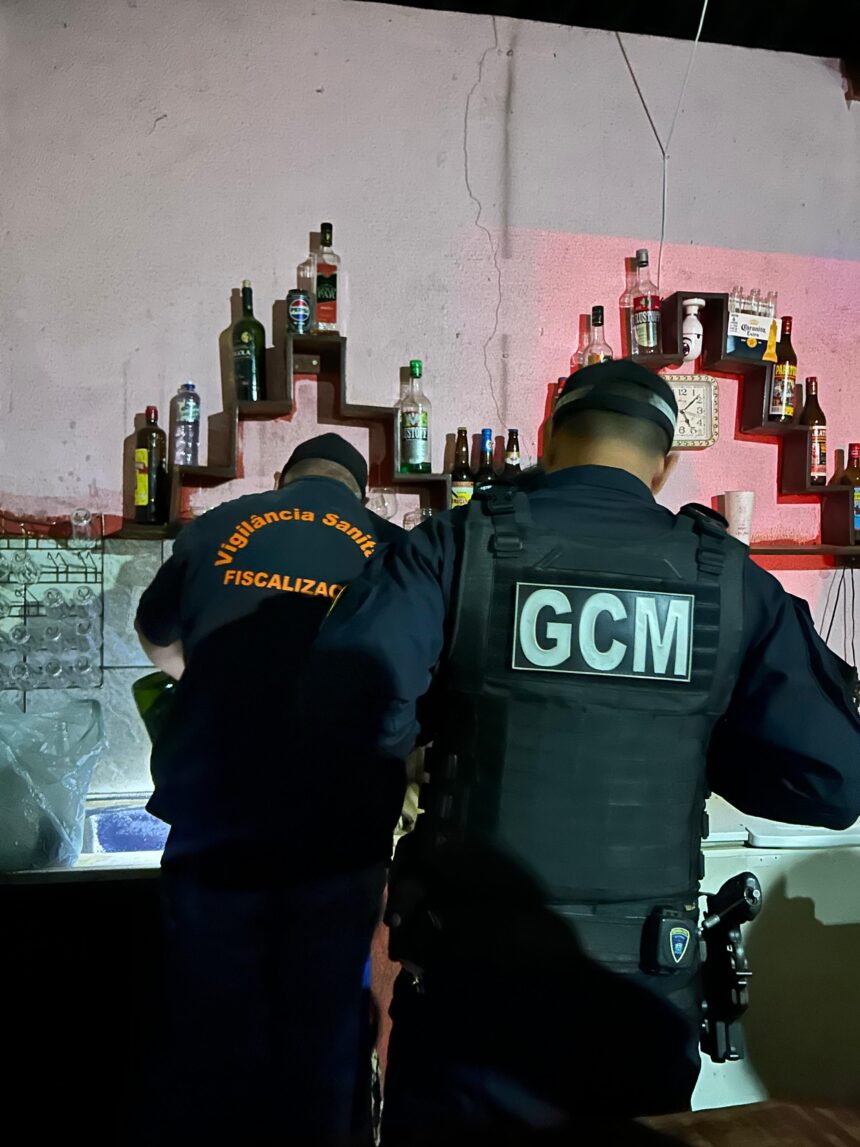 Operação do GGIM interdita bares e leva menor à Central de Flagrantes em Aparecida