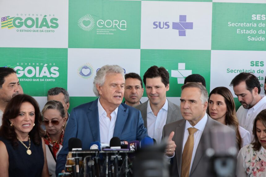 Caiado inaugura Centro Oncológico de Referência em Goiás com investimentos de R$ 255 milhões
