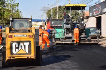 Obras de recapeamento em Aparecida entram na 4ª semana; cronograma detalhado