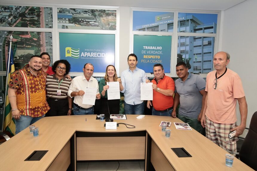 Prefeito Leandro Vilela recebe deputada Adriana Accorsi e anuncia recursos para Saúde e Segurança