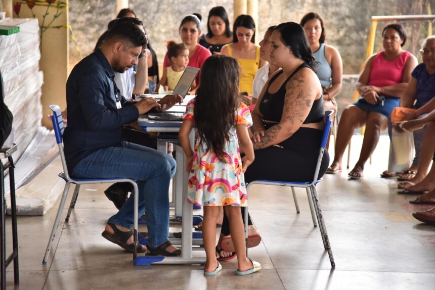 Prefeitura de Aparecida realiza cadastro para moradia em escolas municipais