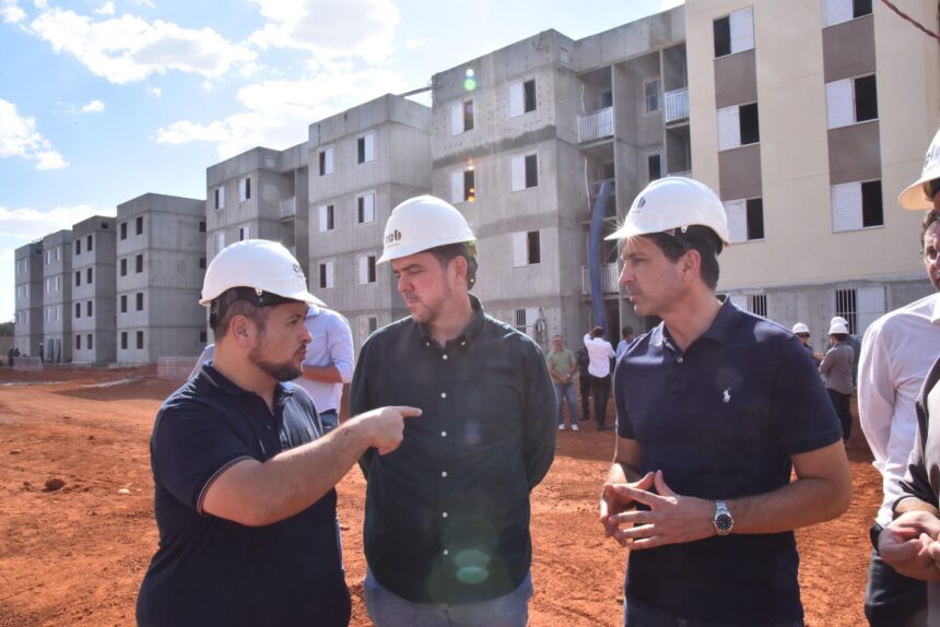 Prefeitura de Aparecida avança na construção de 768 unidades habitacionais populares