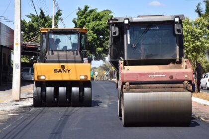 Prefeitura de Aparecida inicia recapeamento das avenidas Anápolis e São Paulo