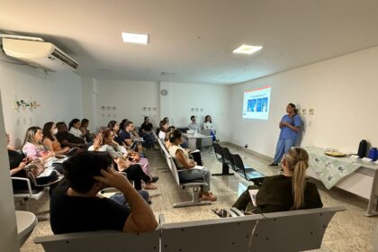 Saúde de Aparecida promove cuidados para gestantes com encontros técnicos