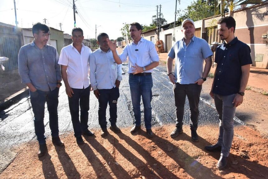 Obras de mobilidade e zeladoria avançam em Aparecida