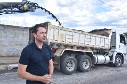 Prefeitura de Aparecida autua empresa por descarte irregular de concreto