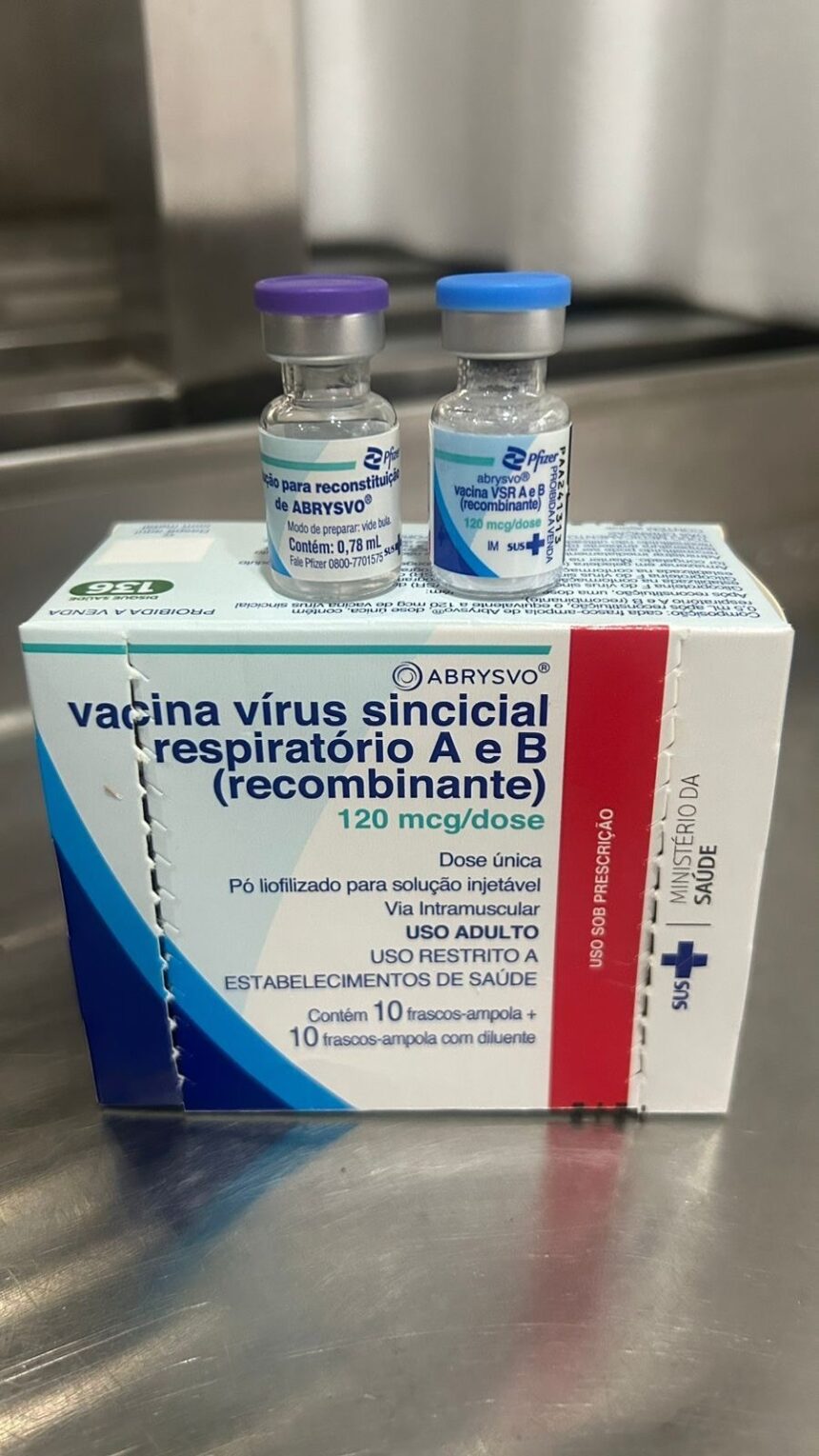 Aparecida inicia vacinação em gestantes contra o Vírus Sincicial Respiratório