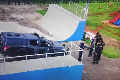 GCM de Aparecida prende casal por tráfico de drogas na Praça CEU das Artes