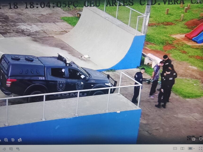 GCM de Aparecida prende casal por tráfico de drogas na Praça CEU das Artes