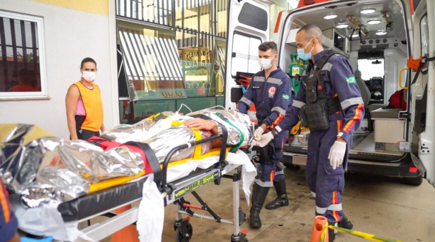 HMAP e SAMU de Aparecida realizam simulado de catástrofe em Goiânia