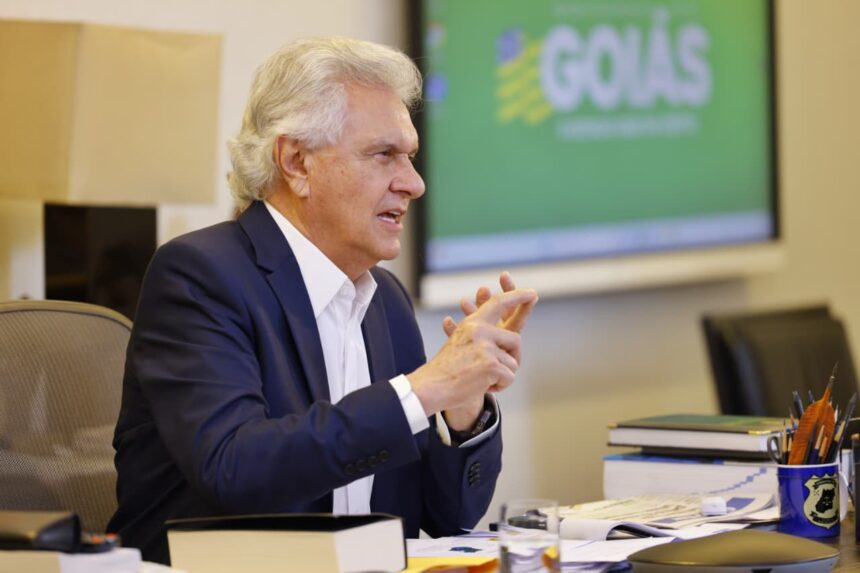 Agenda do governador Ronaldo Caiado para segunda-feira, 16 de março