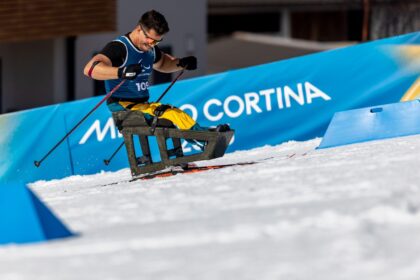 Atletas do Time SP, Aline Rocha e Cristian Ribera, ficam entre os cinco melhores em 10 km de esqui
