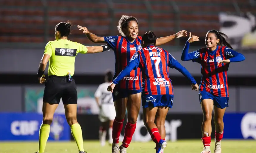 Bahia vence Vitória por 3 a 2 na 3ª rodada do Brasileiro Feminino