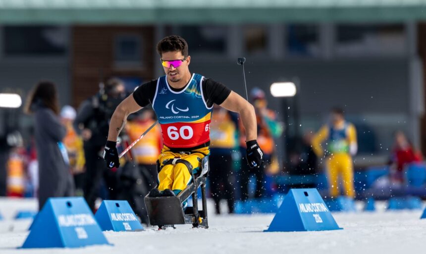 Brasil conquista 7º lugar inédito no revezamento misto dos Jogos Paralímpicos de Inverno
