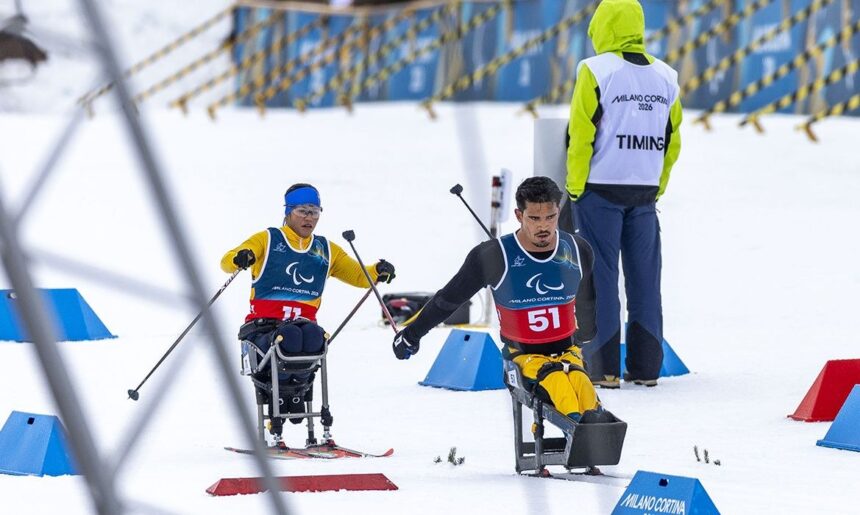 Brasil encerra Paralimpíada de Inverno histórica em Milão-Cortina