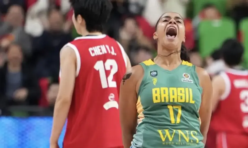 Brasil perde para China em amistoso preparatório antes do Pré-Mundial de Basquete Feminino