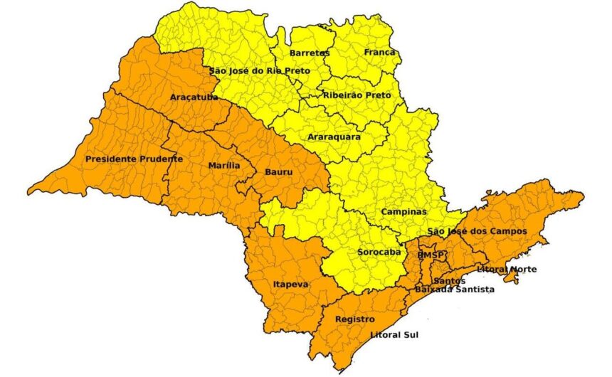 Chuva intensa causa alagamentos em Sorocaba; Defesa Civil alerta para temporais