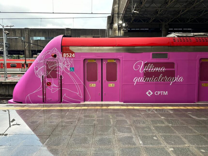 CPTM lança 'Trem da Esperança' e 'Sino da Superação' na Estação Brás