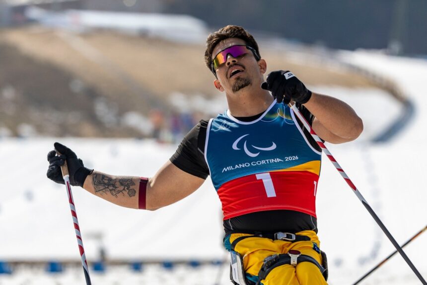 Cristian Ribera conquista medalha de prata nos Jogos Paralímpicos de Inverno