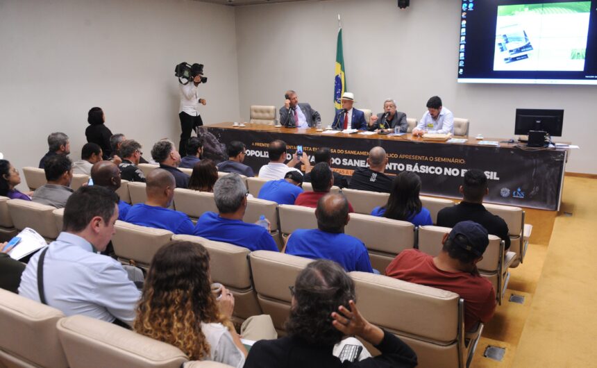 Entidades propõem mudanças no saneamento básico com foco em controle social