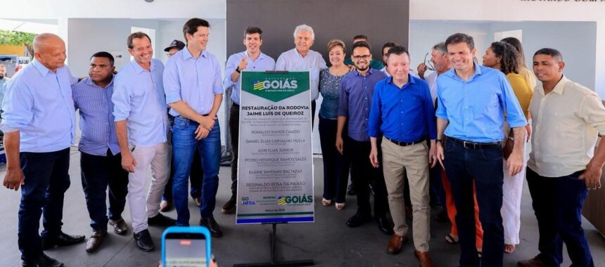 Inaugurada restauração da GO-070 entre Matrinchã e Itapirapuã