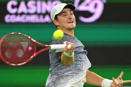 João Fonseca deixa Indian Wells mais confiante após embate com Sinner