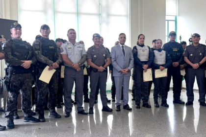 PMs do Gate são homenageados por impedir feminicídio em São Paulo