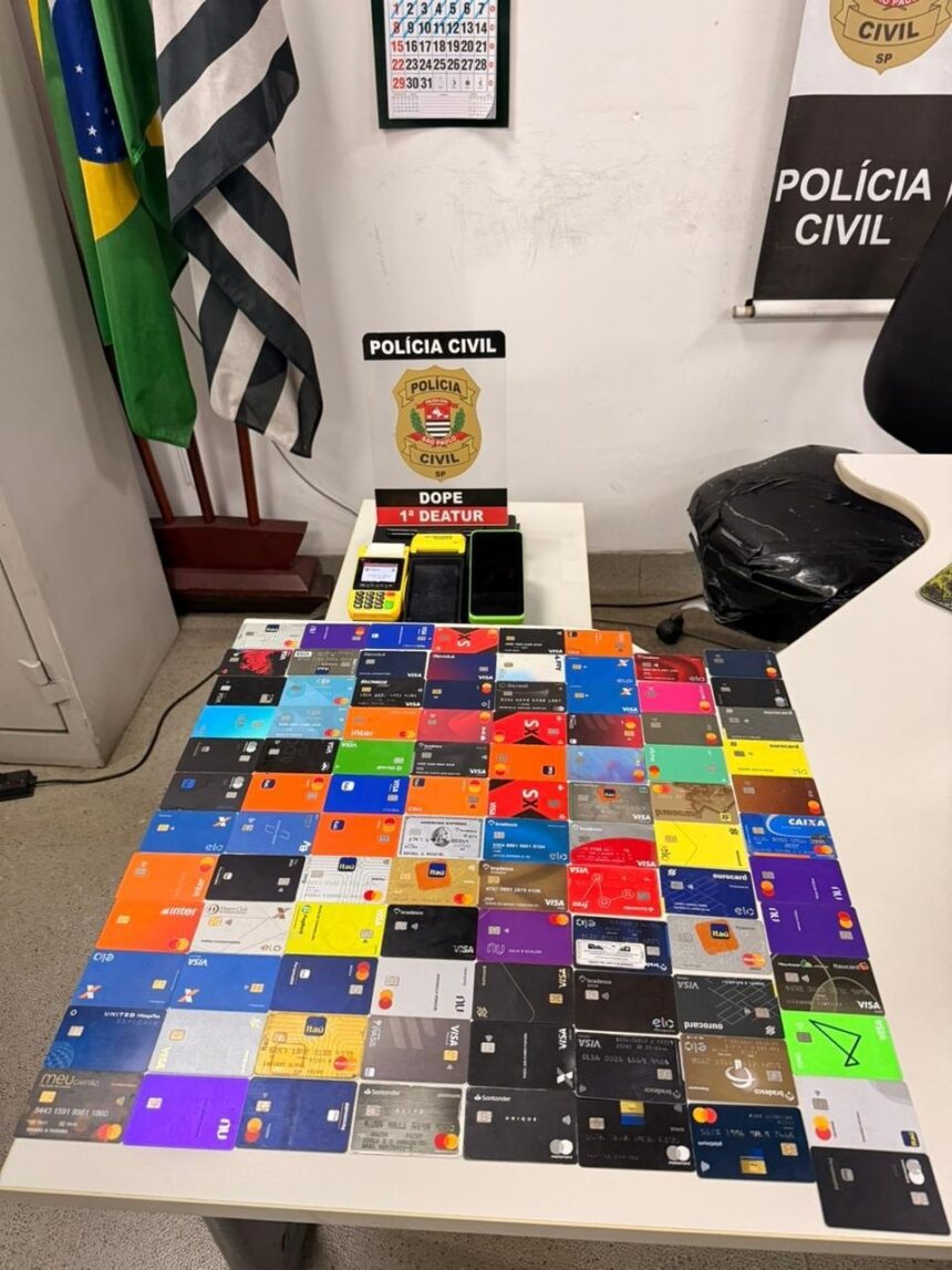 Polícia Civil detém cinco homens por receptação em Perdizes