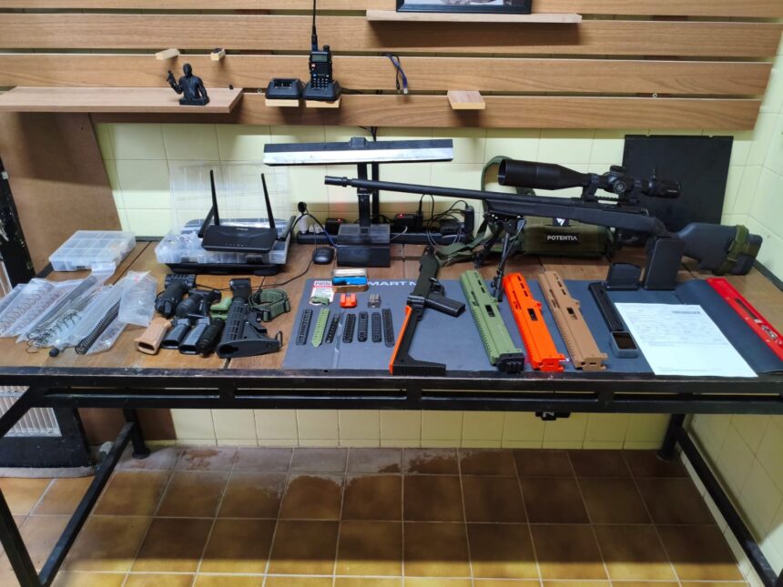 Polícia Militar apreende arsenal feito com impressora 3D em operação no interior de SP