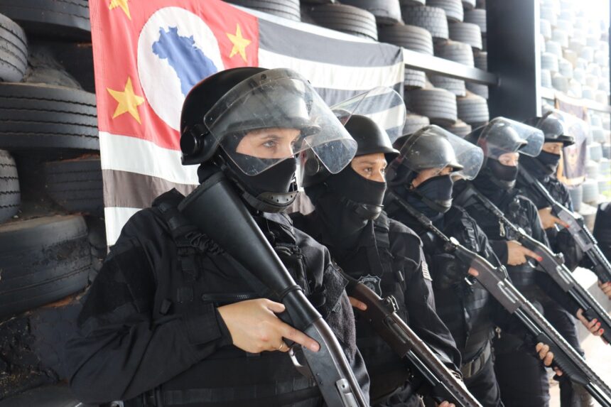 Policiais penais femininas se destacam na Tropa de Elite do sistema prisional