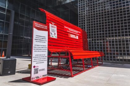 Prefeitura de Aparecida instala Banco Vermelho em ação contra violência à mulher