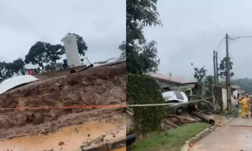 Rompimento de reservatório da Sabesp causa morte e feridos em Mairiporã