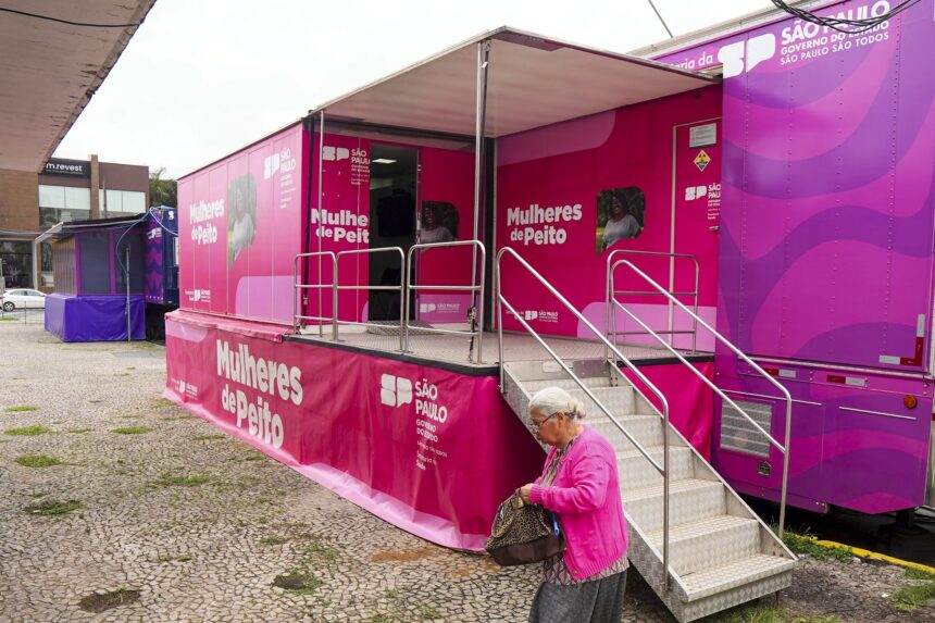 São Paulo registra mais de 4 milhões de mamografias em três anos