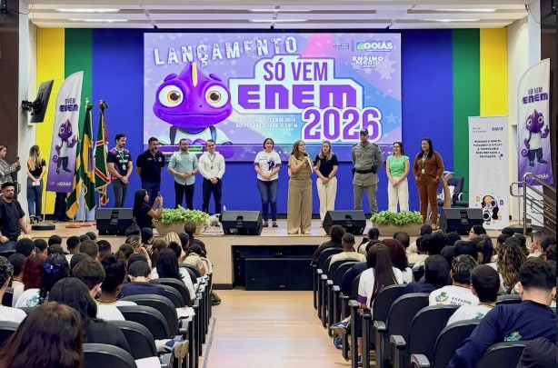 Seduc lança programa Só Vem Enem 2026 para estudantes do ensino médio