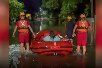 Temporal deixa 116 pessoas desabrigadas em Peruíbe